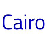 Cairo police de caractère