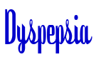 Dyspepsia police de caractère